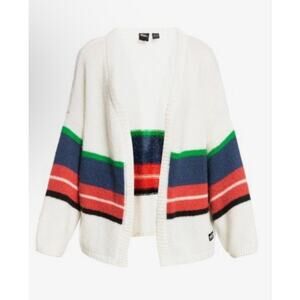 Quiksilver Women's Outer Sunset Cardigan Drop Shoulder sz M
